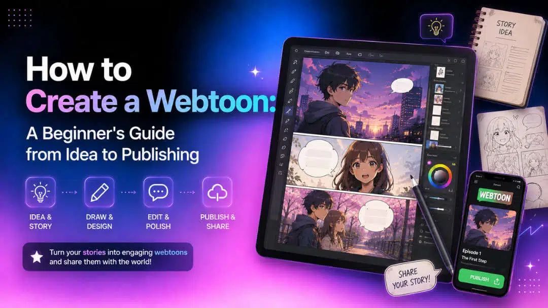 How to Create a Webtoon: A Beginner's Guide from Idea to Publishing
