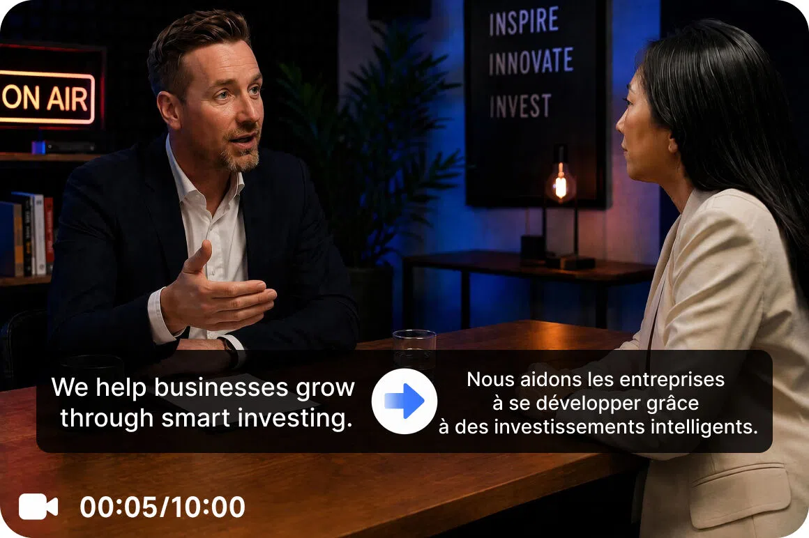 Create natural French videos with Vmake Labs