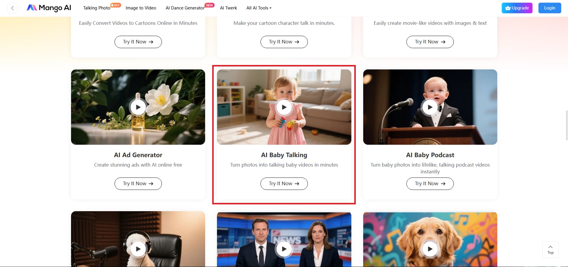 Open AI Baby Talking tool