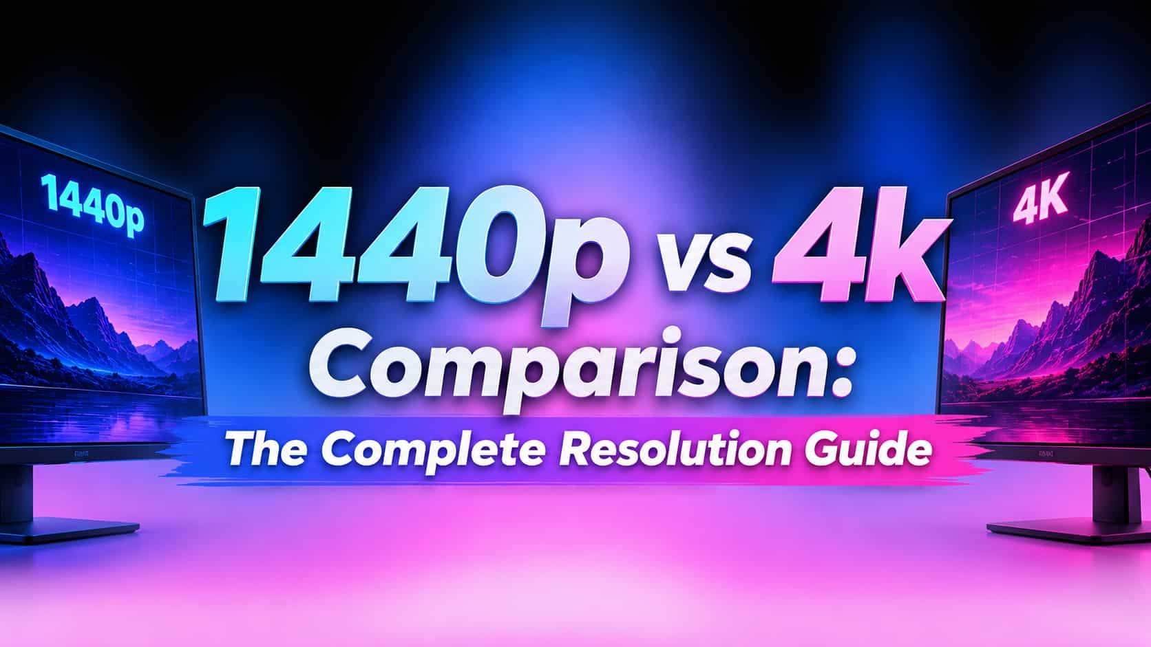 1440p vs 4k​