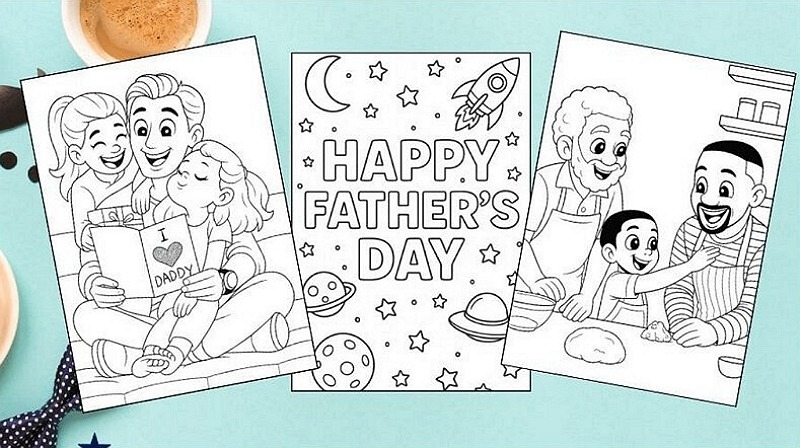 Printable Coloring Cards