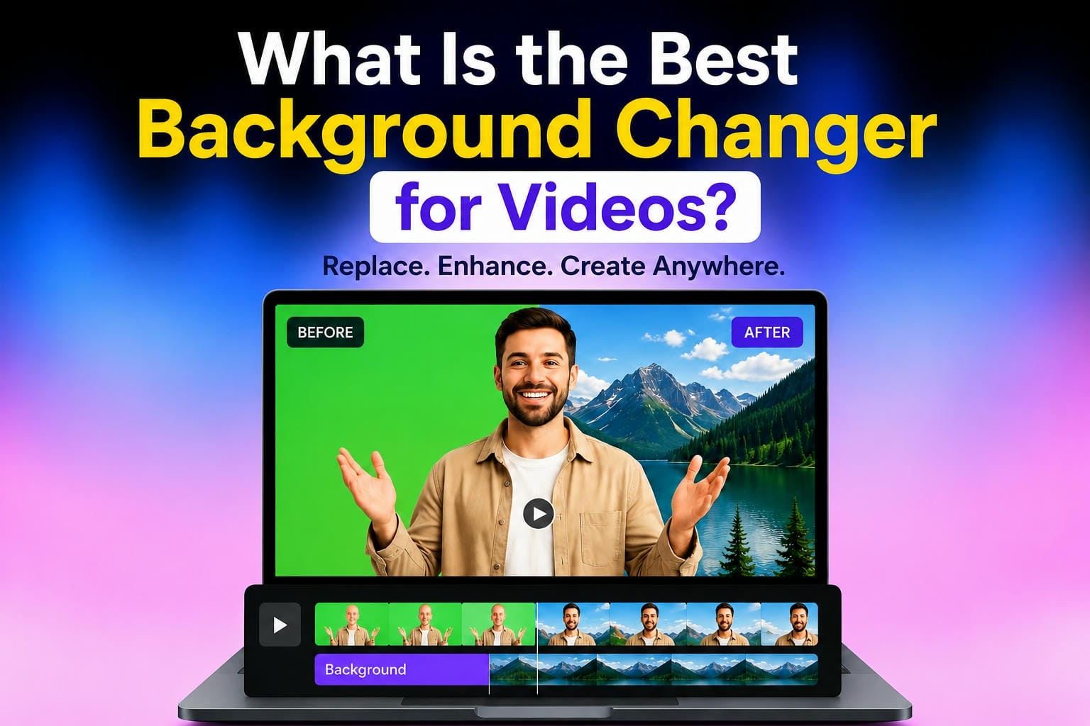 What Is the Best Background Changer for Videos?