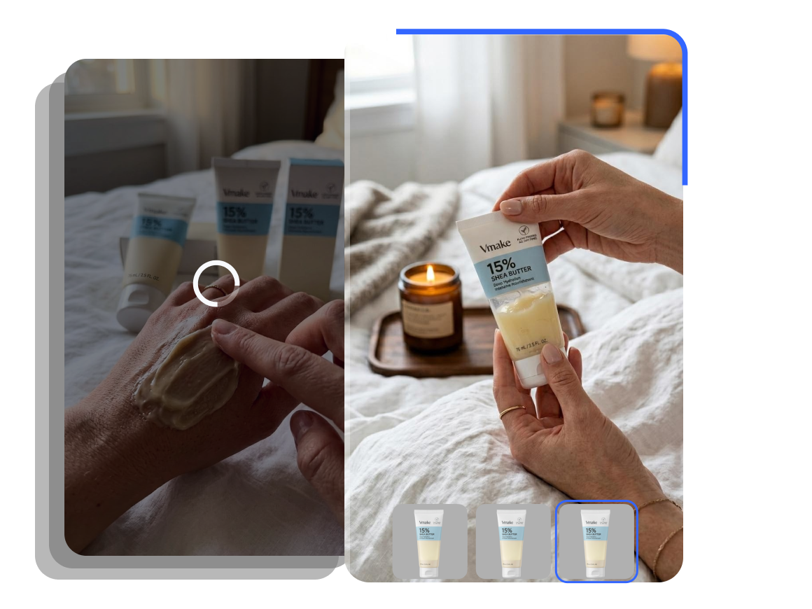 Easy to create multiple versions