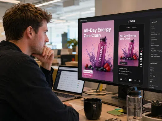 Brands running TikTok ads