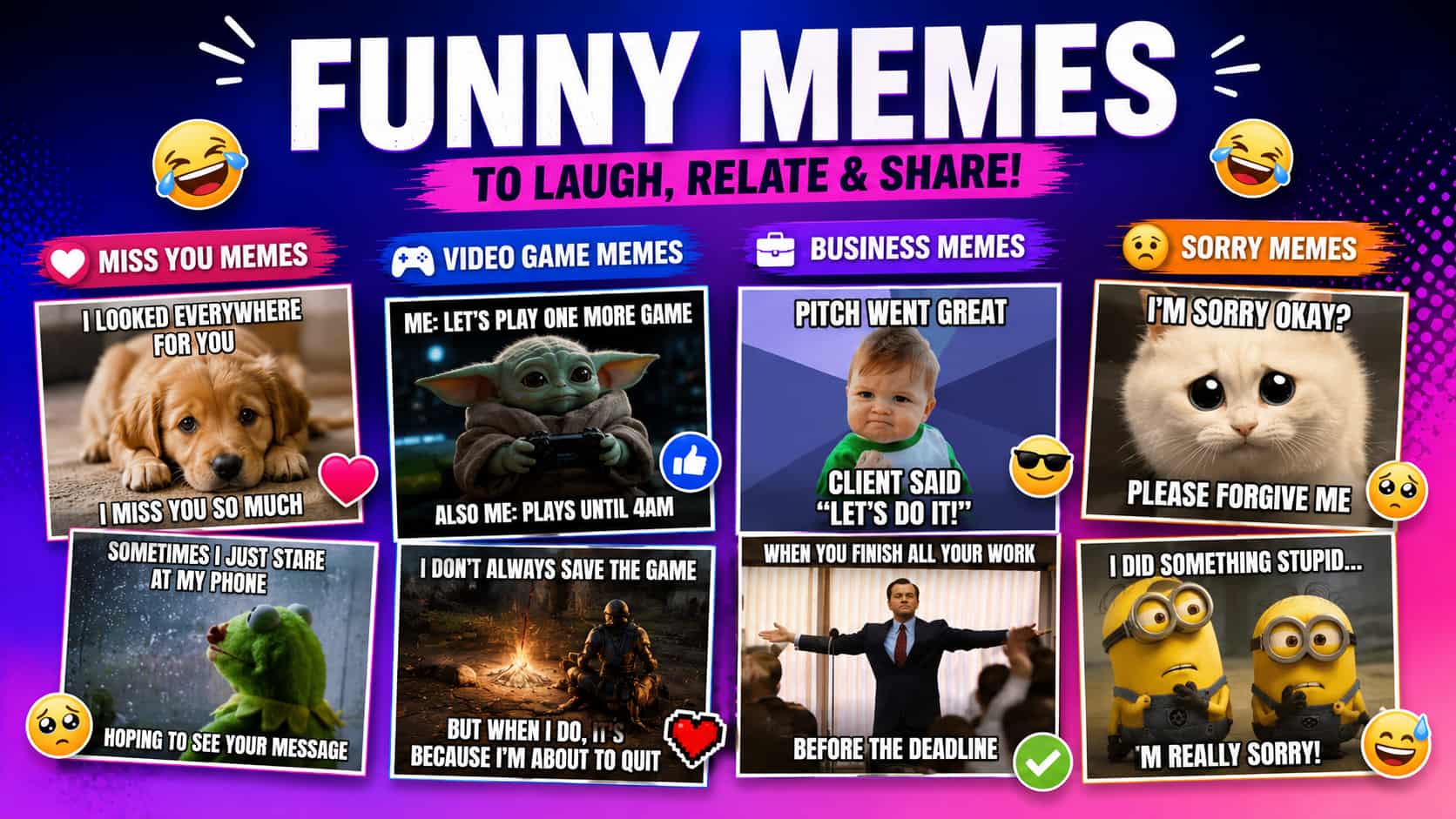 Where to Find the Best Funny Memes and Videos Online