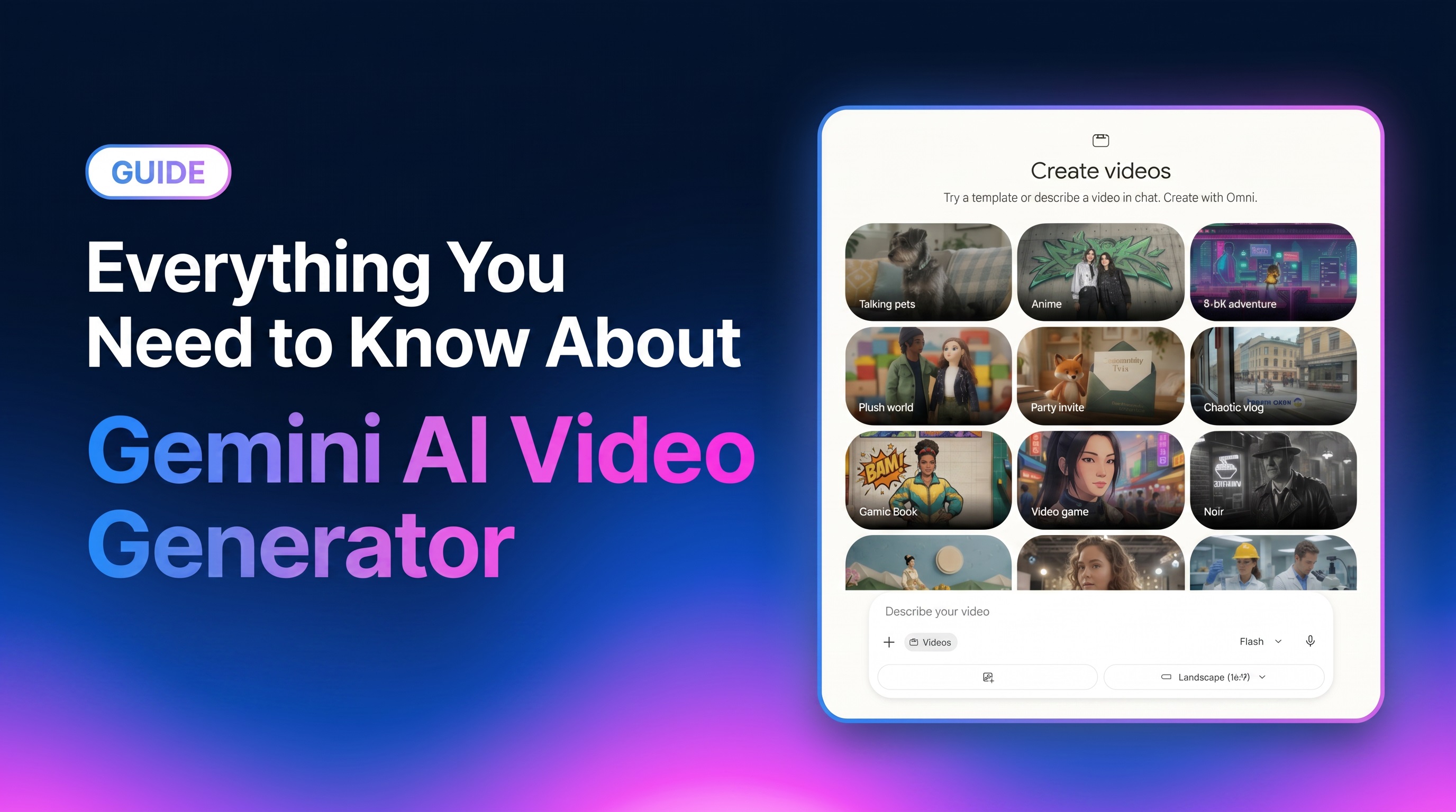  Gemini AI Video Generator: Unlock Everything You Want to Know