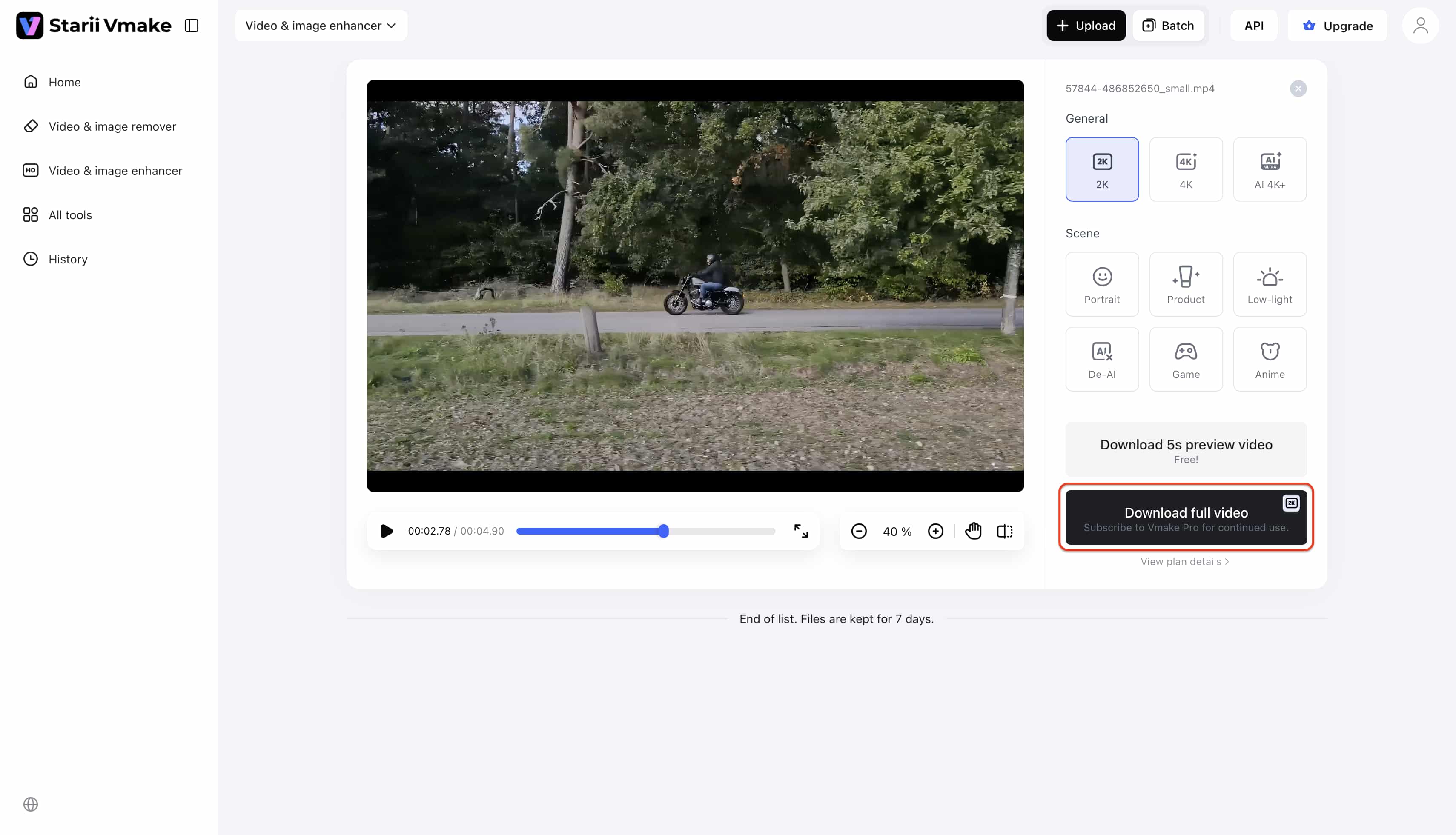 Export the File