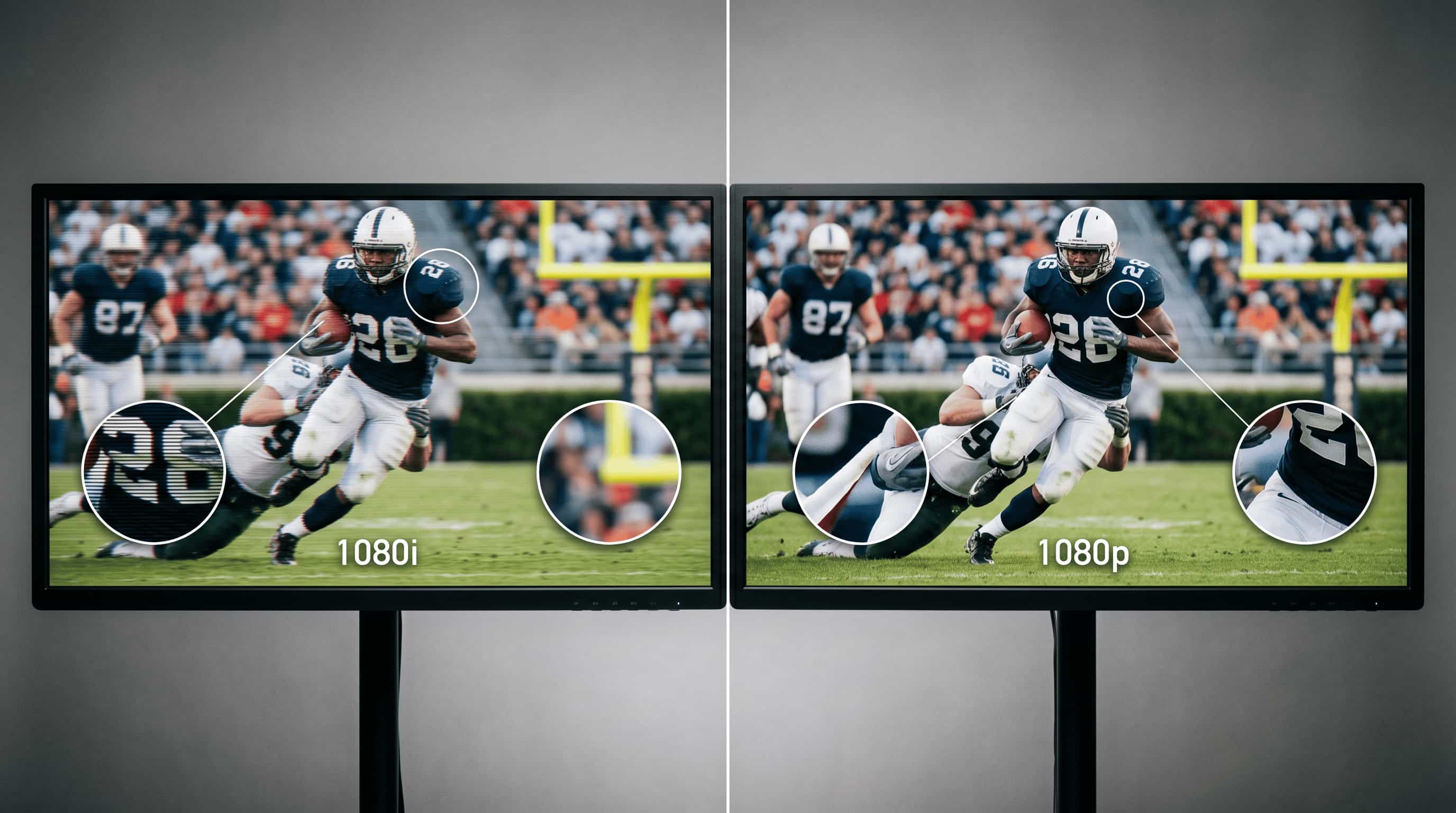 1080i HD vs 1080p HD: Image quality comparison
