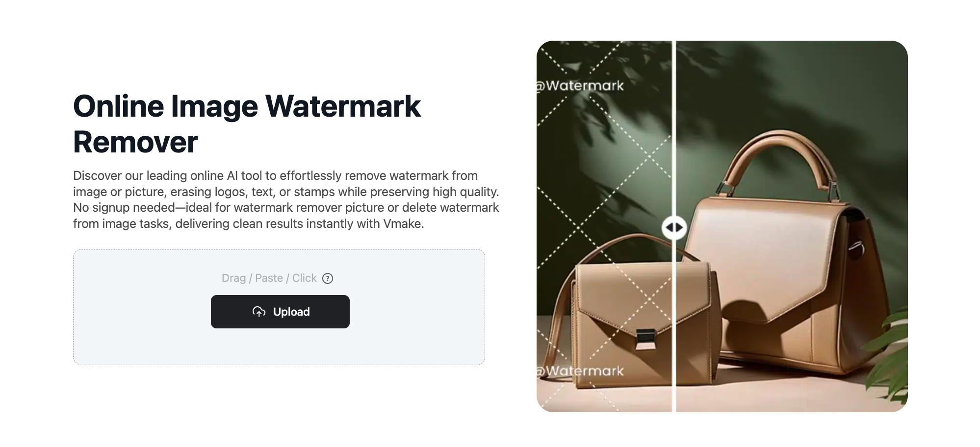 Vmake Image Watermark Remover