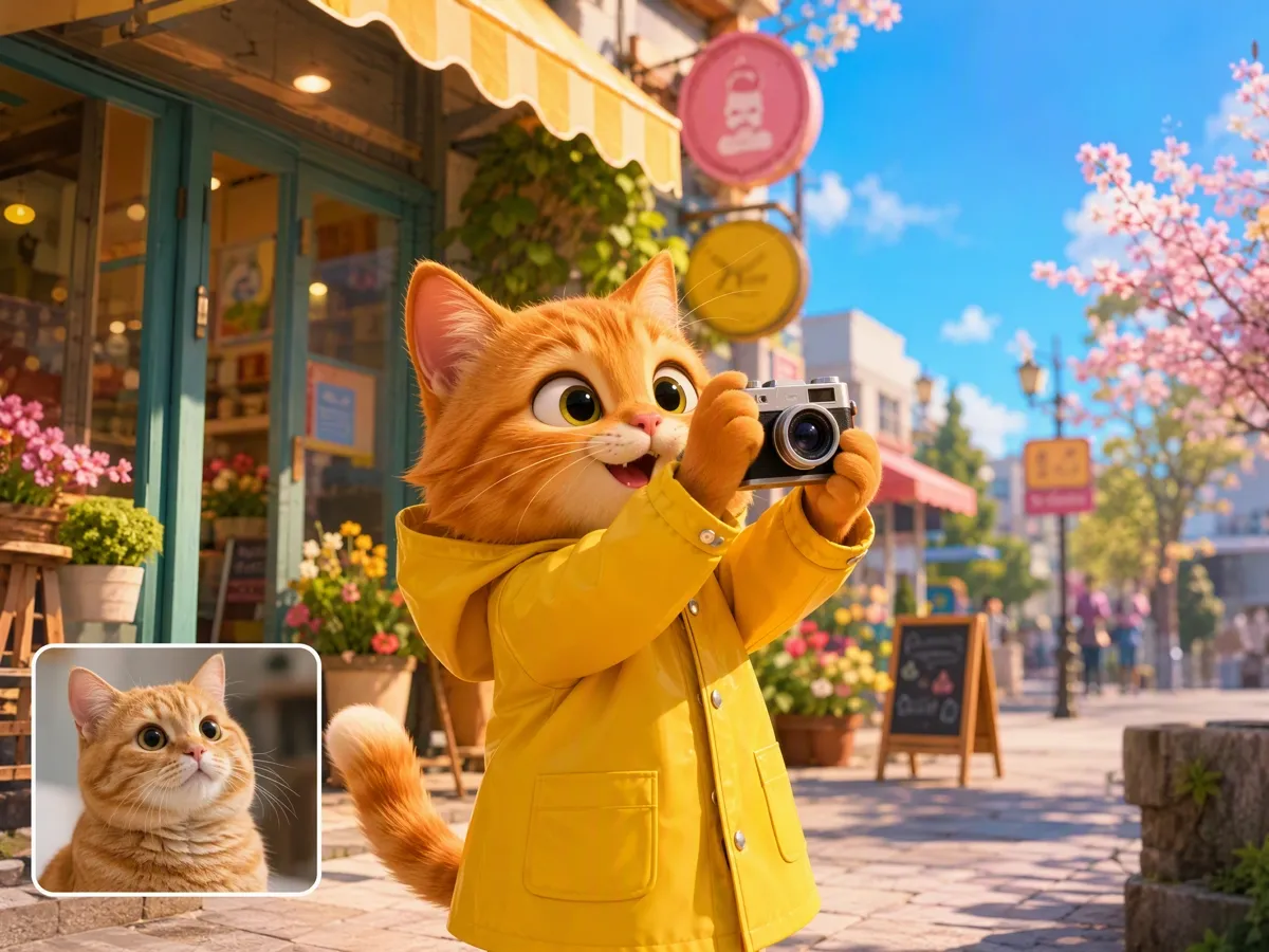 AI cartoon image generator creating colorful cartoon artwork