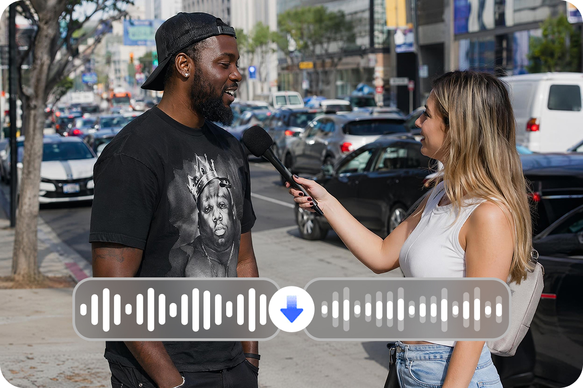 Improve audio while keeping visuals intact