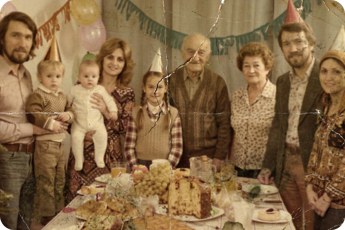 Restaura recuerdos familiares antes