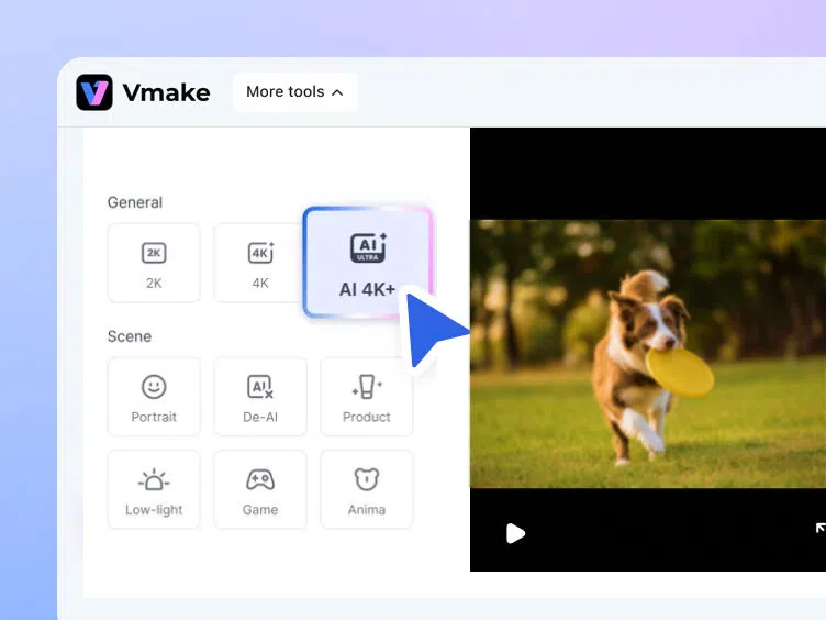 AI sharpens each frame